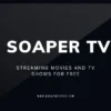 Soaper TV platform showcasing soap opera streaming content.