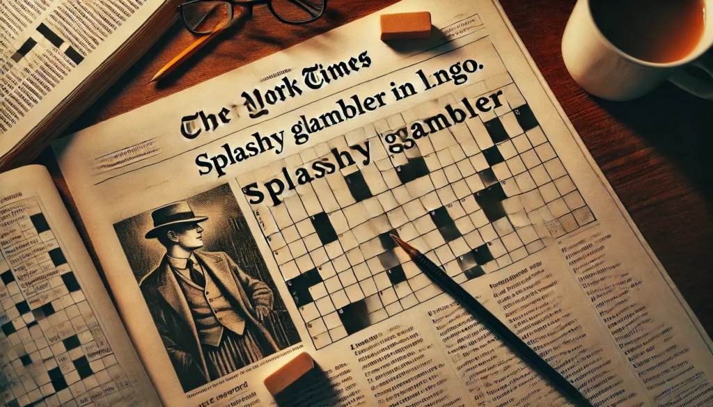 Solve the mystery of the splashy gambler in lingo nyt crossword with tips, strategies, and insights into tricky clues.