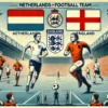 netherlands national football team vs england national football team timeline, football match history, match analysis, international football rivalry, UEFA Nations League, football performance tracking, timeline of matches.